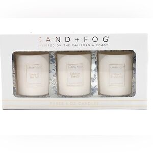 Sand + Fog Candle Set NIB
